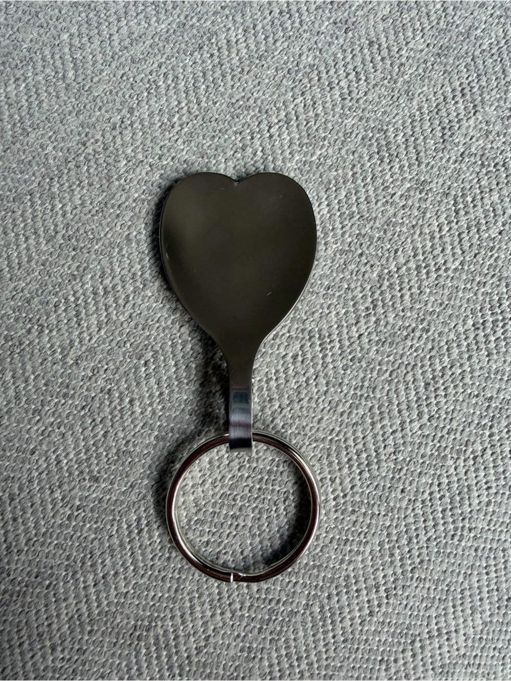 Stainless Heart Spoon Keychain - Picture 3 of 5